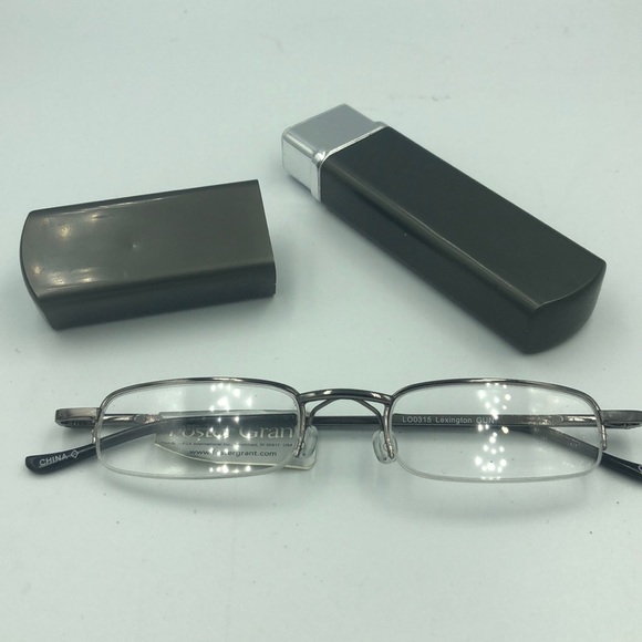 foster grant metal compact reading glasses